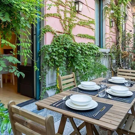 Apartment Loft Lusso+giardino In Brera/montenapoleone/duomo Milan