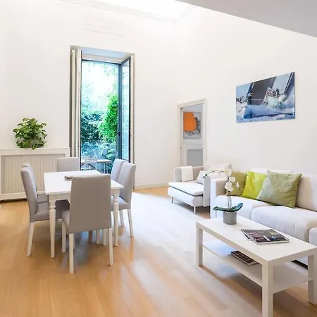 Loft Lusso+giardino In Brera/montenapoleone/duomo Apartmán